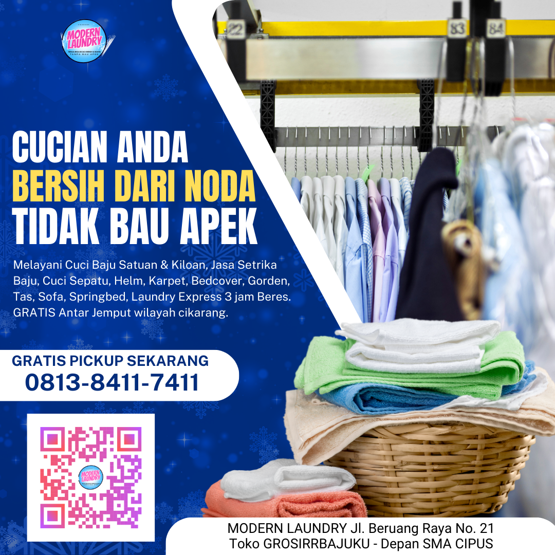 Testimoni Pelanggan Pengalaman Menggunakan Modern Laundry Express Cikarang