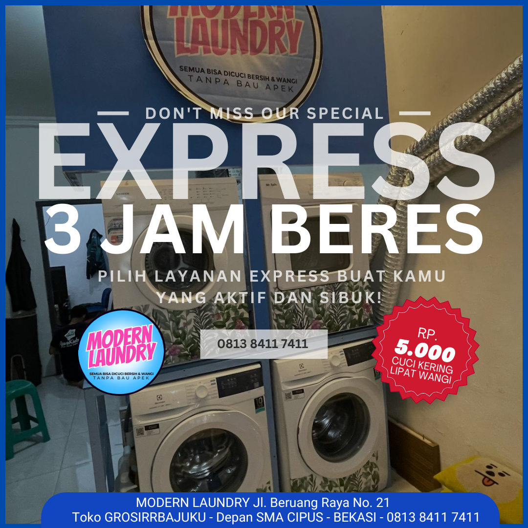 laundry express cikarang baru jababeka meikarta apartement hotel (11)